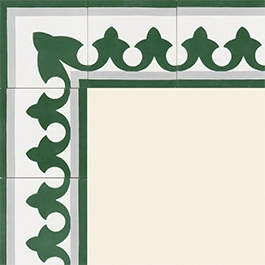 3_50598_Green and white cement tiles